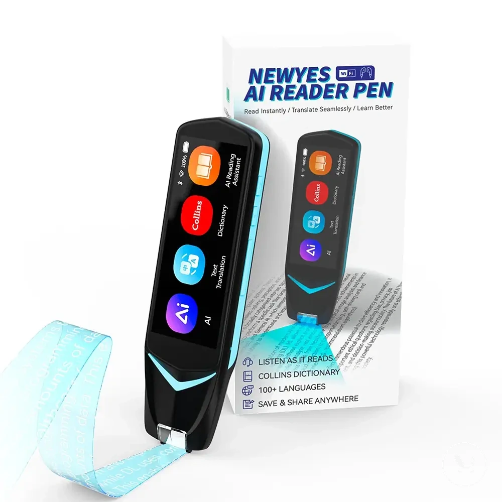 Bluetooth-OCR-Lesestift mit Text-zu-Sprache und Fotoübersetzung.